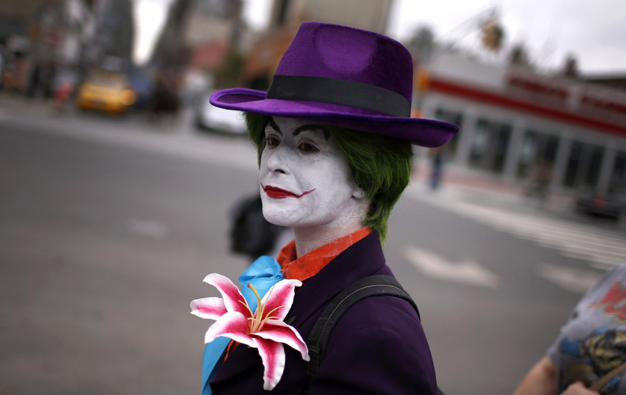 Costume bonanza at New York Comic-Con