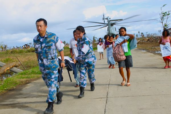 <I>Peace Ark</I> in Philippines