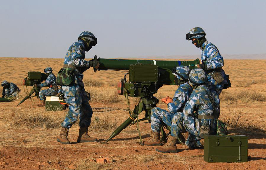 Chinese marine corps conclude cold weather drill