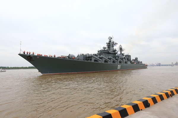 China, Russia naval drill focuses on maritime threat