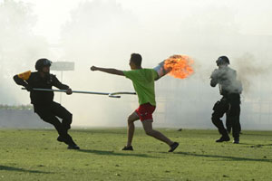 UAV used in S China anti-terror drill