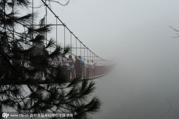 Skywalk that makes knees go weak