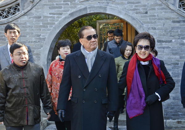 Beijing alley gets another VIP visit