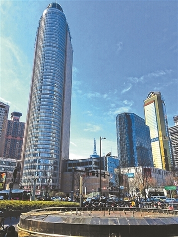 Nanjing sees crystal blue sky