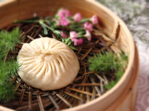 San ding steamed bun