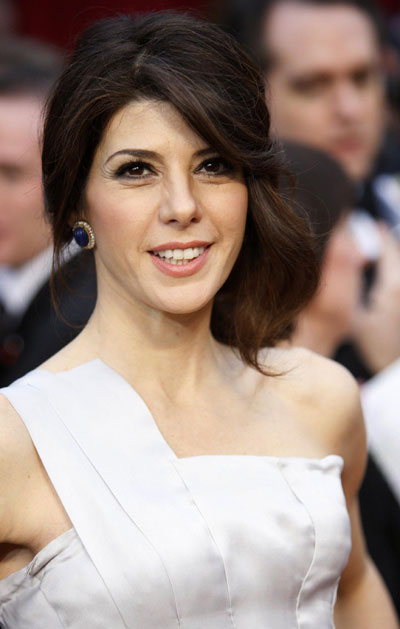 Marisa Tomei and Natalie Portman arrive at the 81st Academy Awards in Hollywood