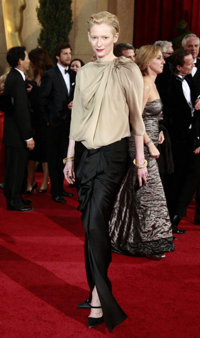 Tilda Swinton arrives at 81st Academy Awards in Hollywood