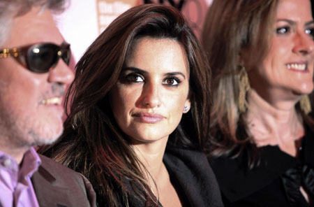 Penelope Cruz arrives at premiere screening of her movie 