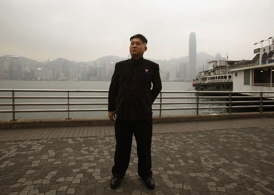 Kim Jong-un lookalike turns heads