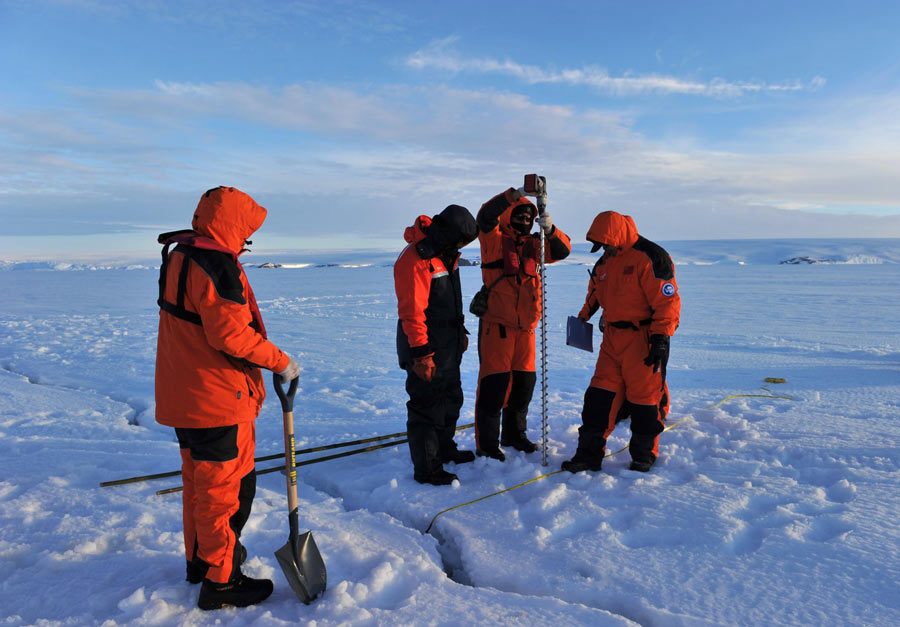 Find a way in Antarctica