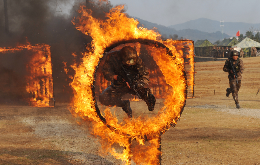 PLA's 'Hard-Boned No 6 Company'