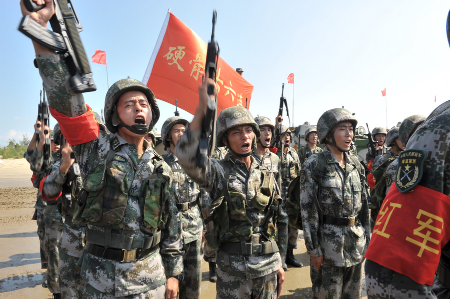 PLA's 'Hard-Boned No 6 Company'