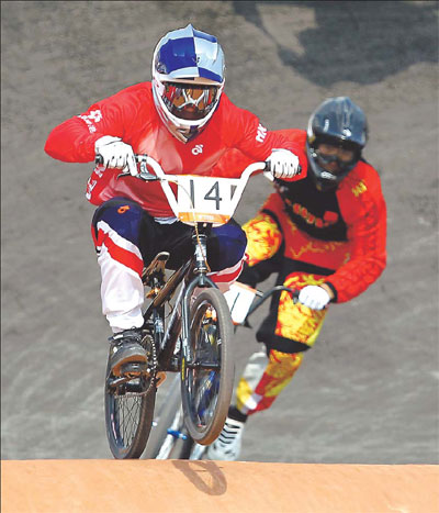 Wong shines in BMX spotlight