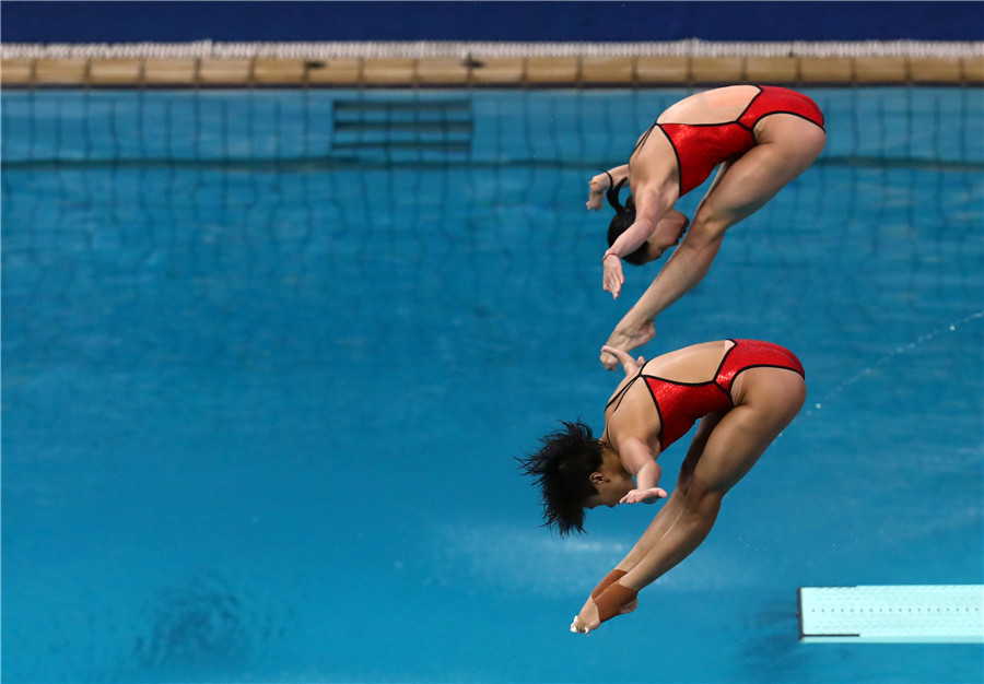 China wins first diving gold of Rio Games