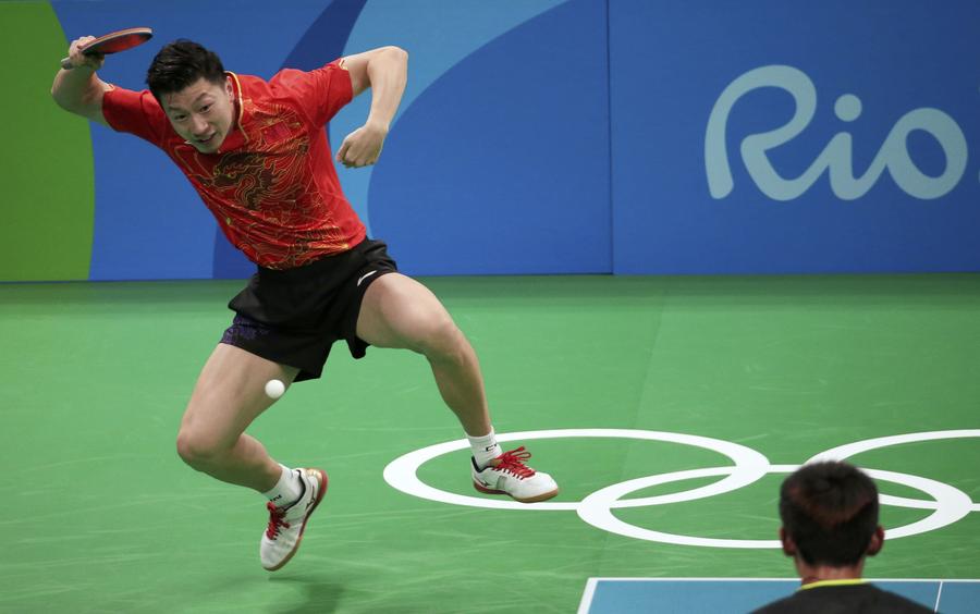 Ma Long wins Chinese derby to edge defending champion Zhang