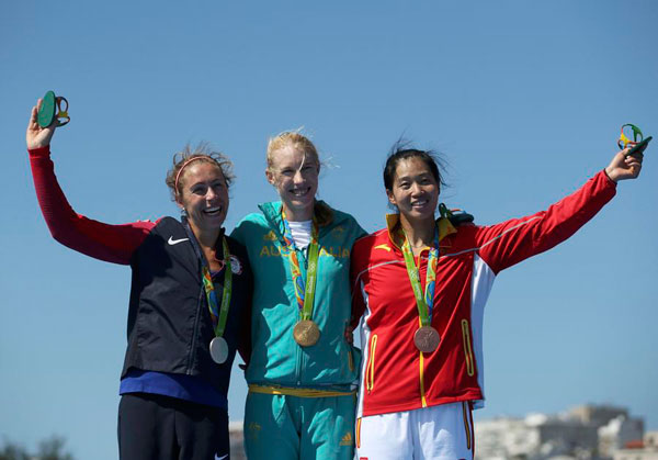 Australia claims women's single sculls gold; China takes bronze