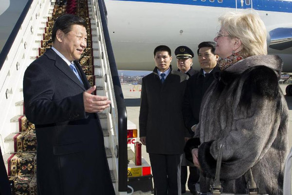 Chinese, Russian presidents hold talks on bilateral ties