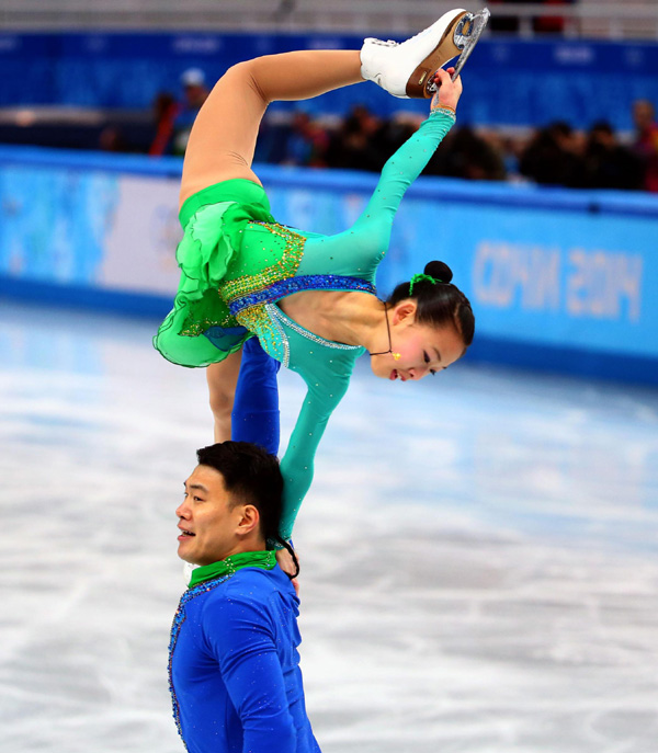 China comes in third at figure skating team event