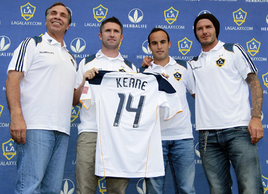 I'm not here on holiday, says Galaxy new boy Keane