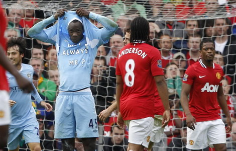 Balotelli causes fireworks on and off pitch