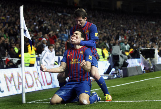 Majestic Barca defeat Real in Bernabeu