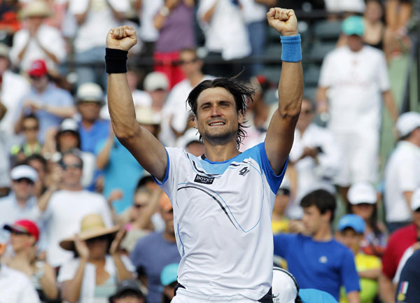 Ferrer ends Haas run to reach Miami final