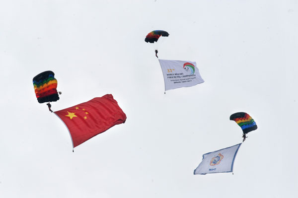 World Military Parachuting Championship kicks off