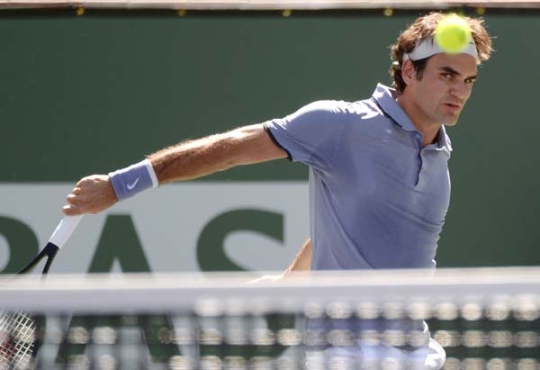 Murray, Federer, Li win at Indian Wells