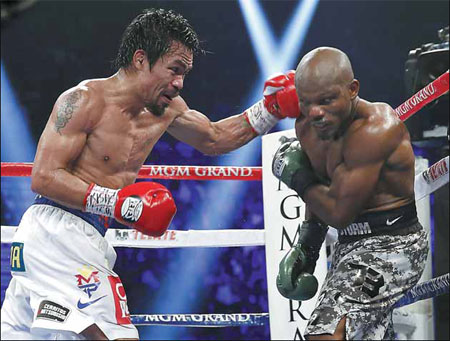 Sweet revenge for Manny