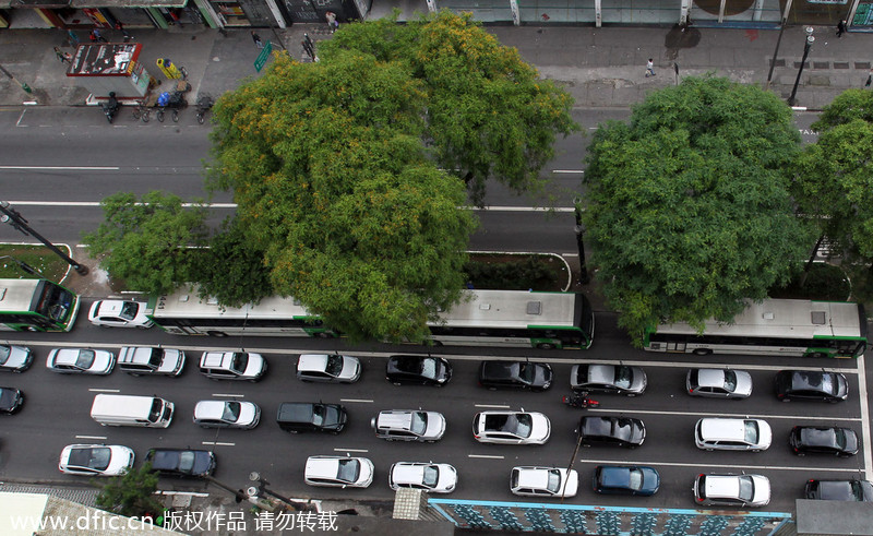 Sao Paulo – City of traffic jam