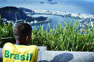 Boys across the globe cheer for World Cup