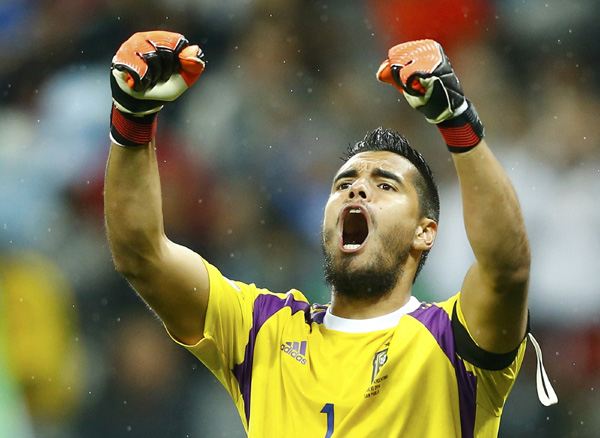 Van Gaal: I taught Romero how to stop penalties