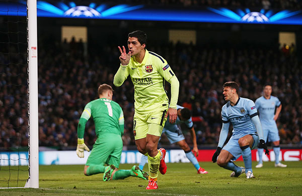 Champions League: Barca beats Man City, Juve edges Dortmund