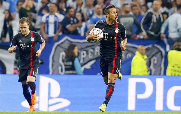 Champions League quarterfinal's first leg: Porto stuns Bayern, Barca thrashes PSG