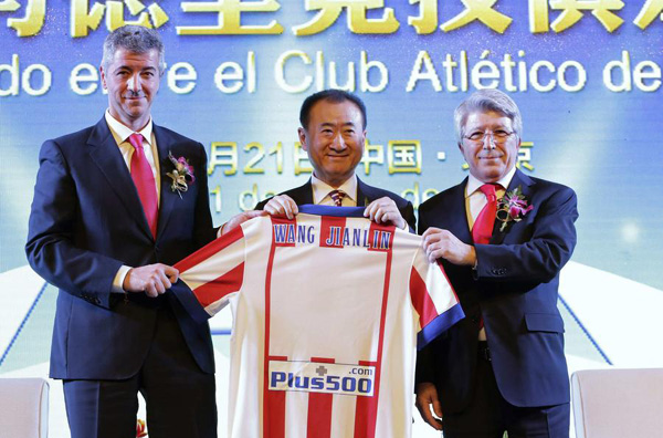 China speeds up purchase of world sports industry