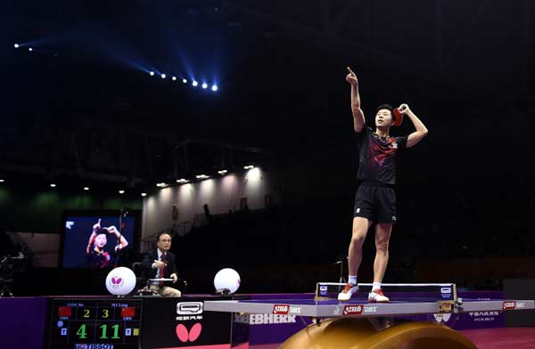 World No.1 Ma wins first men's singles world championship