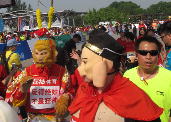 Happy 10k run fuels up the running passion in Beijing