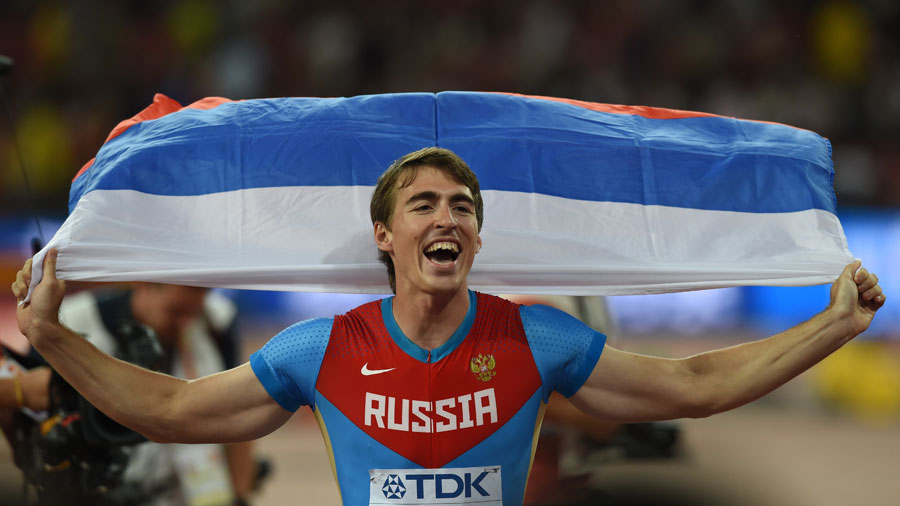 Shubenkov of Russia wins 110m hurdles at worlds