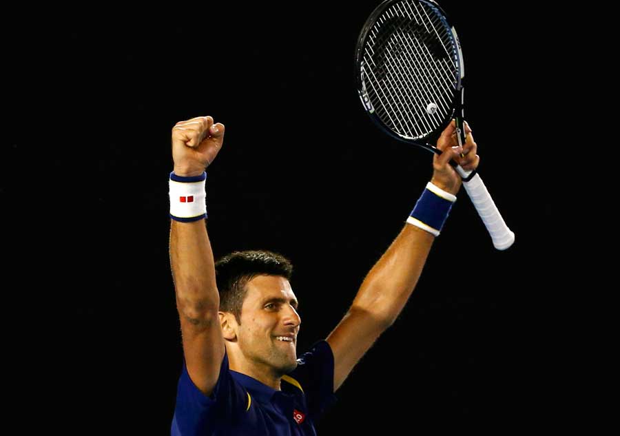 Djokovic puts down Federer fightback to reach final