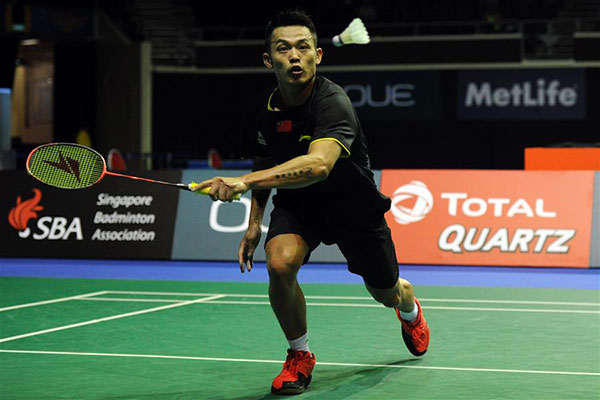 Two-time Olympic winner Lin Dan out of Singapore Open