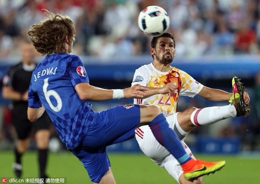 Croatia rally to stun Spain 2-1 to top Euro 2016 Group D