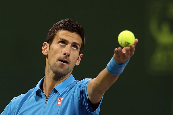 Djokovic and Murray through in Doha as oldies bow out