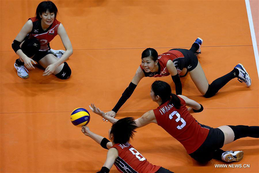 Japan advances to final of Asian Women's Volleyball Championship