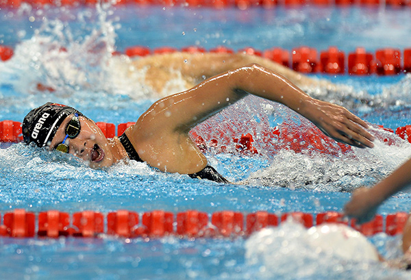 No shining results but some hopefuls at Chinese National Swimming Champs