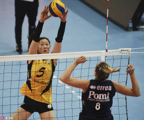 Turkish volleyball club Vakifbank seeks world championship with Olympic MVP Zhu