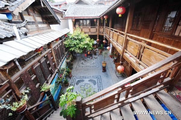 Lijiang ancient town licenced national 5A tourism attraction spot