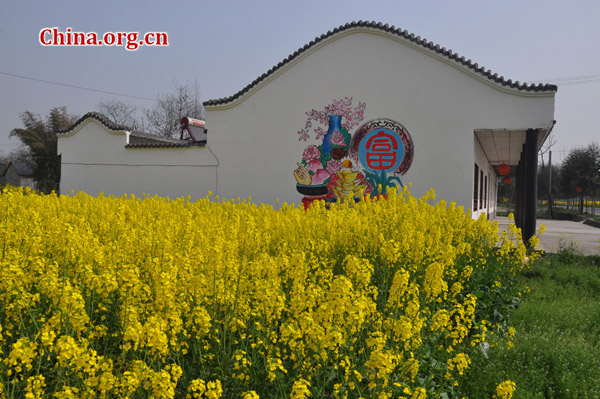 Spring scenery in Mianzhu, Sichuan