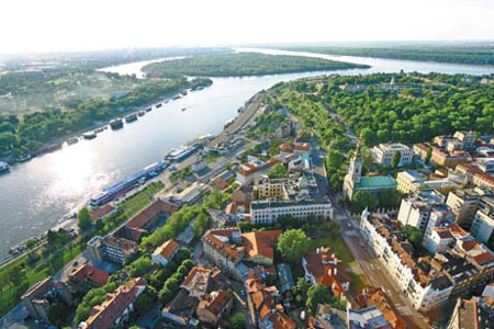 A tourism bridge is being built to link China and Serbia