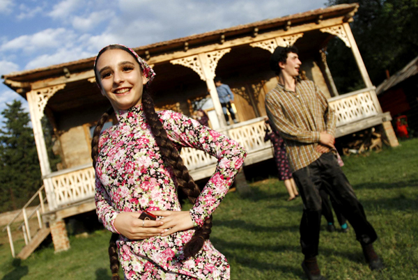 Folk festival in Tbilisi