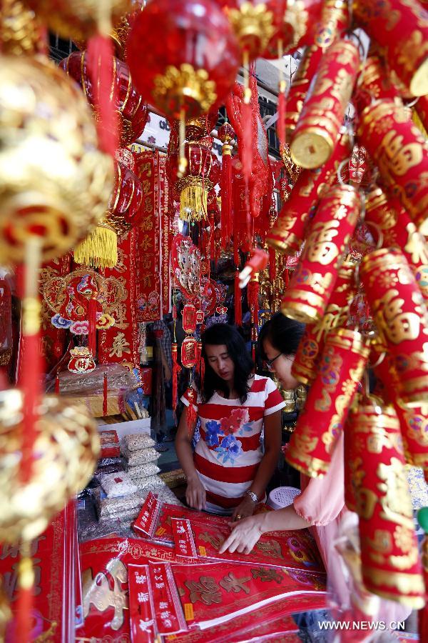 Lunar New Year preparation in Myanmar